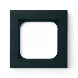 Basalte Frame - 1 gang - brushed black