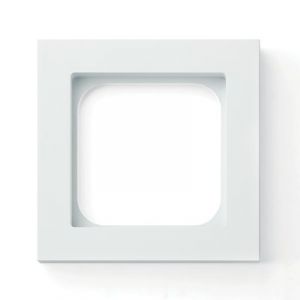 Basalte Frame - 1 gang - satin white