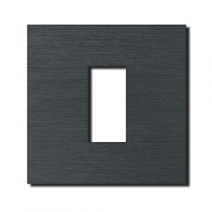 Basalte frame voor Ekey vingerscanner OM E - brushed dark grey