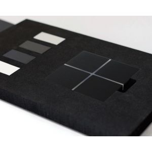 Basalte demo kit Sentido aluminium - brushed black