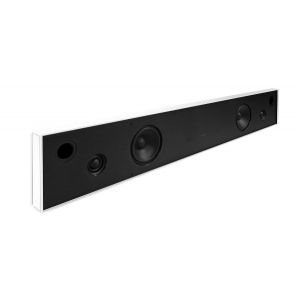Basalte Aalto D4n - in-wall active stereo network speaker - satin white