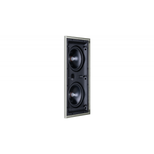 Basalte Plano R3 - in-wall passive speaker - brushed aluminium