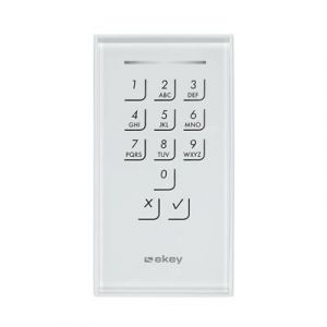 Ekey Design element KP IN - glas wit