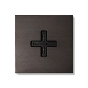 Basalte Eve plus - wall base cover - bronze