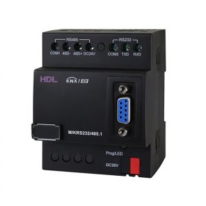 HDL KNX-RS232-RS485 Converter voor een bi-directionele communicatie KNX