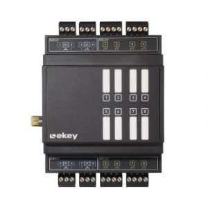 Ekey controller uitbreidingsmodule met 8 relais en 8 ingangen DIN-rail