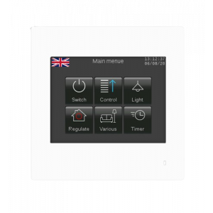 Arcus KNX Touch_IT-PC35 Touchdisplay 3,5" kunststof wit