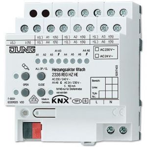 Jung KNX verwarmingsactor 230V/24V