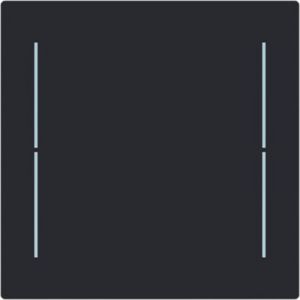 ABB wippenset Trevion 1 v Art Linear mat zwart