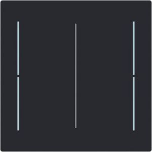 ABB wippenset Trevion 2 v Art Linear mat zwart