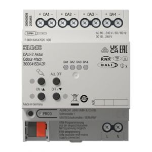 Jung KNX DALI-2 broadcast actor Colour 4 voudig