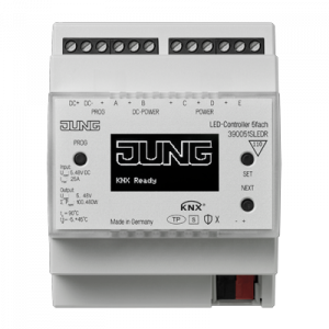 Jung KNX LED-controller 5-voudig 5-48VDC DIN-rail