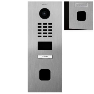 Doorbird Intercom D2101FV RVS - 1 beldrukker - Ekey sLine vingerscanner