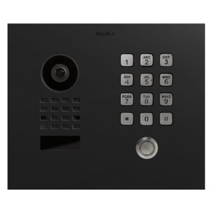 Doorbird Intercom D1101KH Classic inbouw zwart met codepaneel