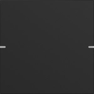Gira Wippenset tastsensor 4 enkelvoudig zwart mat