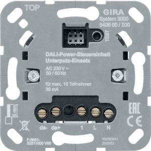 Gira System 3000 DALI-Power-besturingseenheid basiselement