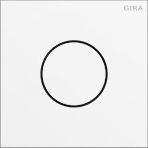 Gira System 106 spraakmodule verkeerswit