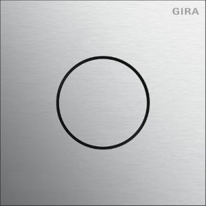 Gira System 106 spraakmodule aluminium
