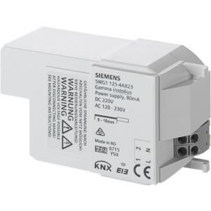 Siemens KNX Decentrale busvoeding 80 mA AC 230 V t.b.v. AP641 box RL125/23