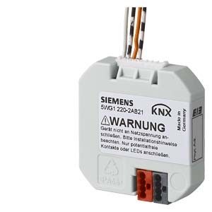 Siemens UP 220/21 2x in / out I/O pushbutton interface 2-fold