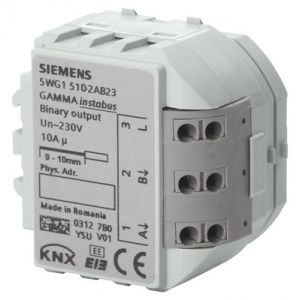 Siemens KNX Schakelactor 2x AC 230V, 10A t.b.v. AP641 box RS510/23