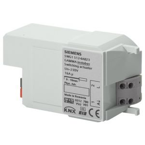 Siemens KNX Schakelactor 1x AC 230 V, 16A t.b.v. AP641 box RL512/23 (alleen verlichting)