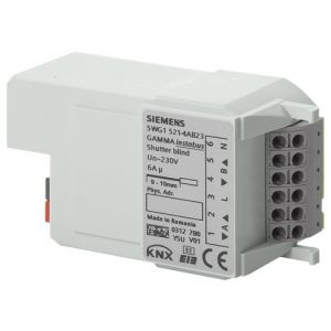 Siemens KNX Zonweringsactor 2x 6A, AC 230V t.b.v. AP641 box RL521/23