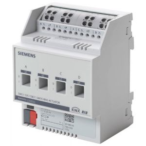 Siemens KNX Schakelactor 4 x 230V AC 20A C-last last herkenning