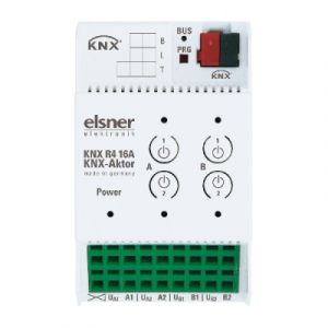 Elsner KNX Schakelactor 4 voudig 16A