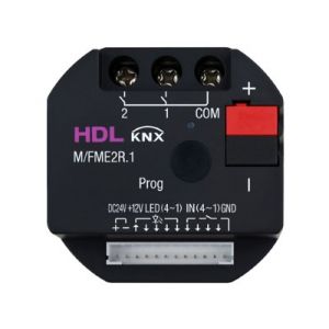 HDL M/FME2R.1 2 kanaals schakelactor inbouw KNX 10A