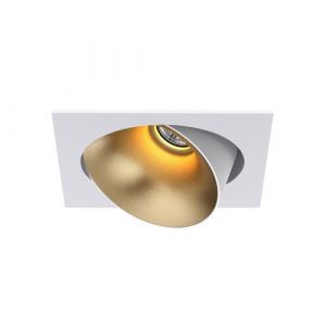 LED downlighter Ceres M wit/goud 2700K dali