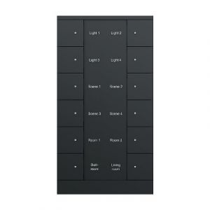 ABB Tenton KNX Tastsensor 12 v - zwart mat