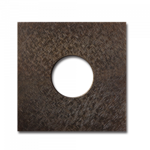 Basalte Auro wall cover - fer forgé bronze