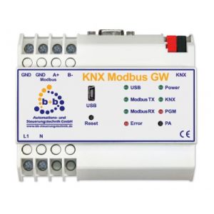 B+B Automation KNX Modbus Gateway