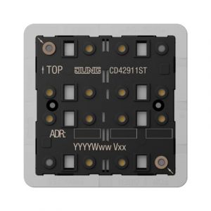 Jung KNX tastermodule universeel 1-voudig F40 CD