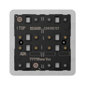 Jung KNX tastermodule universeel 2-voudig F40 CD