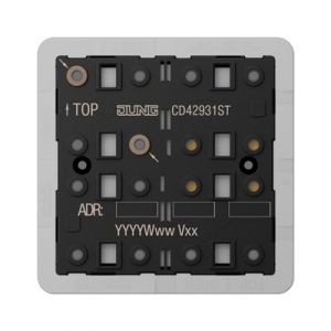 Jung KNX tastermodule universeel 3-voudig F40 CD