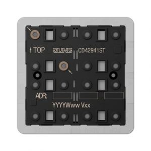 Jung KNX tastermodule universeel 4-voudig F40 CD