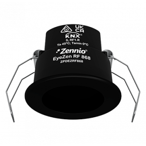 Zennio EyeZen RF868 KNX RF bewegingsmelder - zwart