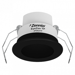 Zennio EyeZen KNX aanwezigheidsmelder met helderheid - zwart