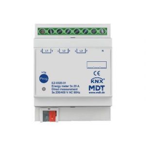 MDT Energiemeter 3 voudig 20A directe meting