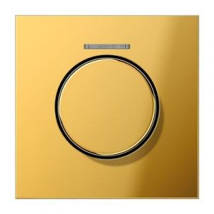 Jung Afdekking LS990 KNX goudkleurig met licht venster