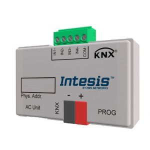 Intesis KNX - Fujitsu AC RAC & VRF lijn met 4 binaire ingangen
