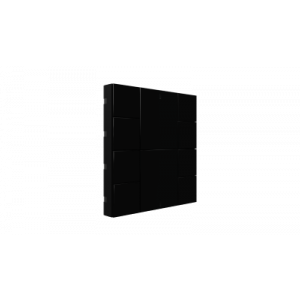 Interra iSwitch+ KNX Taster 10 voudig zwart kunststof
