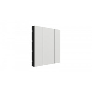 Interra iSwitch+ KNX Taster 2 voudig wit mat kunststof