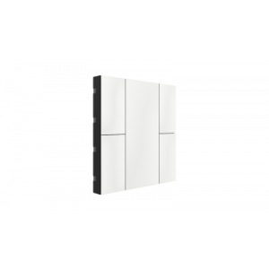 Interra iSwitch+ KNX Taster 4 voudig wit glanzend kunststof