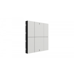 Interra iSwitch+ KNX Taster 6 voudig wit mat kunststof