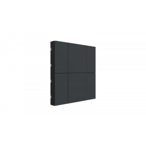 Interra iSwitch+ KNX Taster 6 voudig antraciet mat kunststof