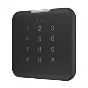 Zennio IWAC Out Keypad voor toegangscontrole zwart