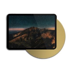 Displine Moonlight houder voor iPad 10.9" 10th gen. goud geanodiseerd